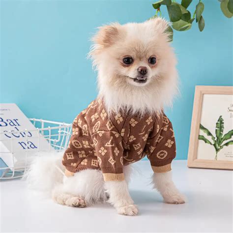 louis vuitton dog sweater